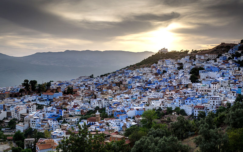 Chefchaouen Sunset