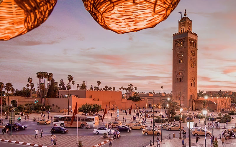 Rooftops in Marrakech