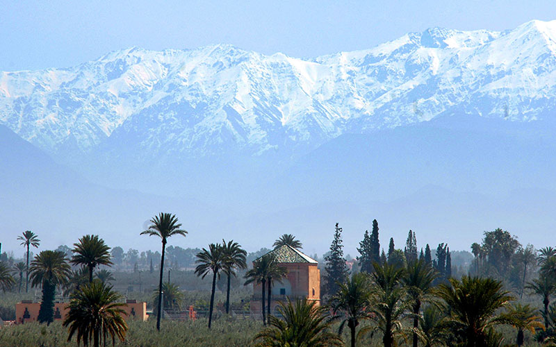 Mountains in Marrakech