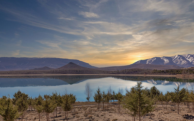 Tislit lake (Lac Tislit) Imilchil