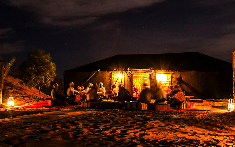 Merzouga luxury camp camps