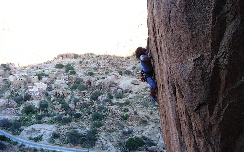 Climbing Tafraoute