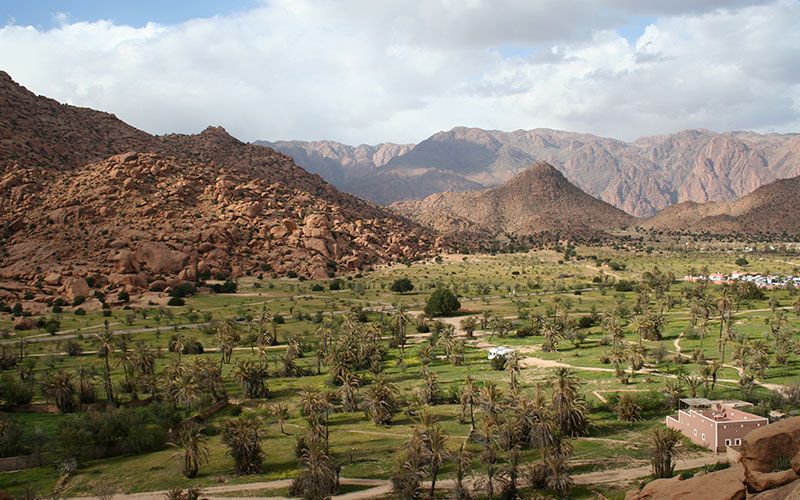 Tafraoute, the Anti-Atlas, Morocco