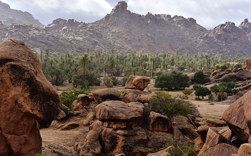 Landscapes in Tafraoute