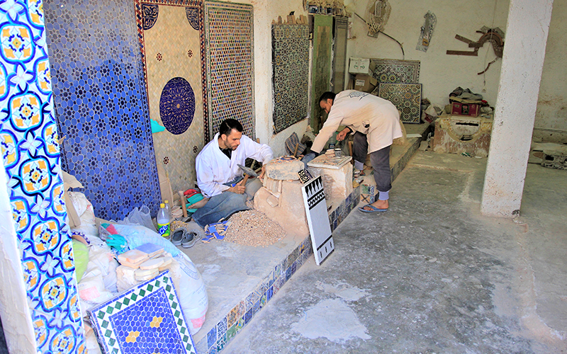 Crafts. Tetouan, Morocco.