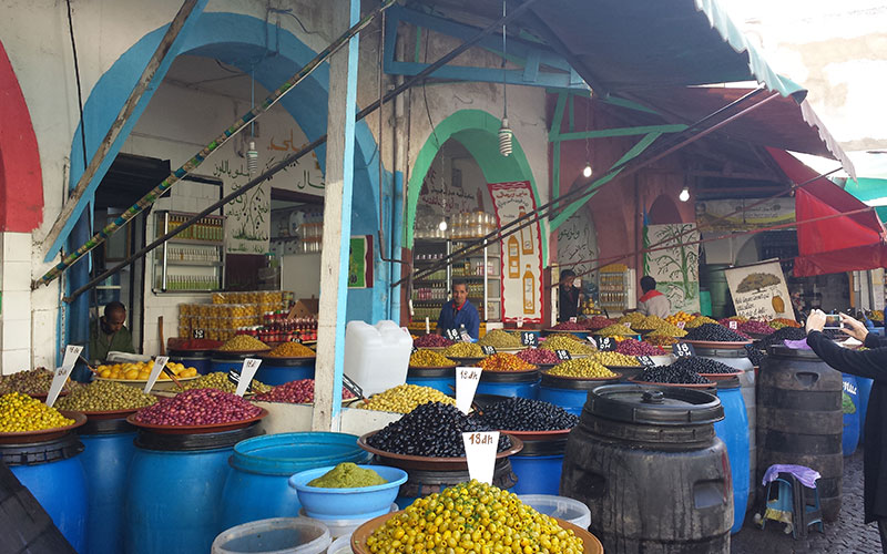 Olives at the Habous Market, Casablanca