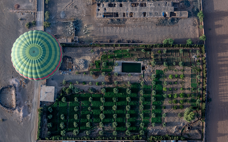 Hot Air Balloon Ride in Tinghir