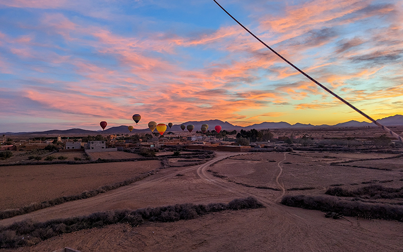 Hot Air Balloon Ride in Ouarzazate