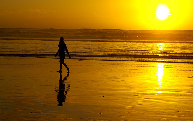 Agadir, the beach