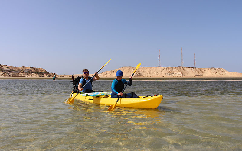 Kayaking, Dakhla