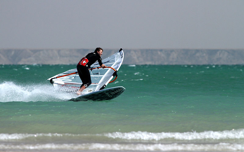 windsurfing lesson in Dakhla