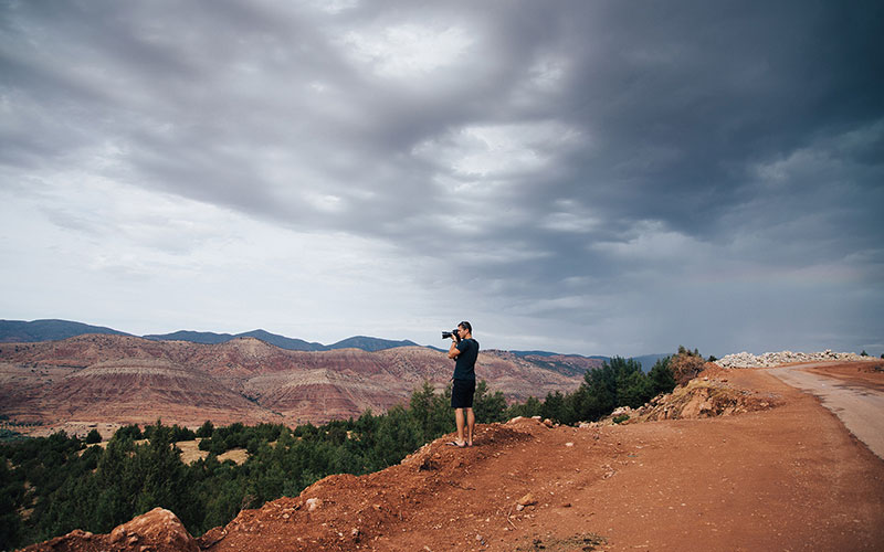 Photography at Ouzoud Falls