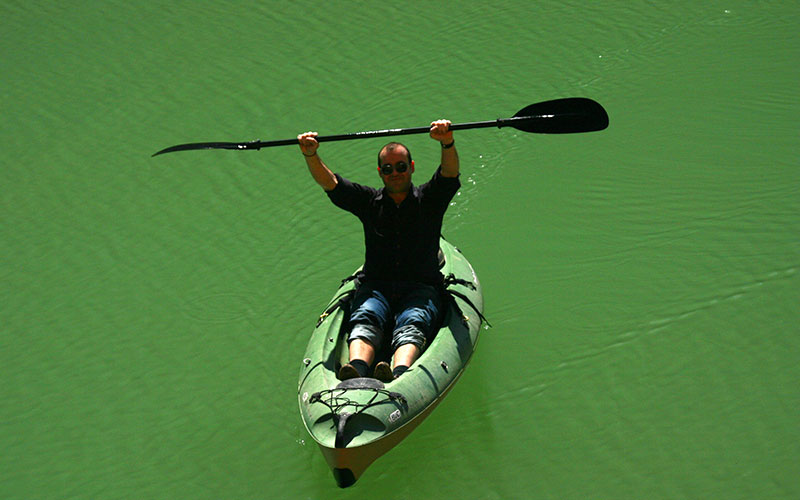 Kayaking at Bin el Ouidane