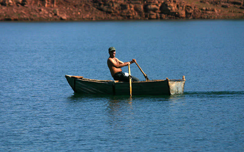 Boating Lake of Bin el Ouidane