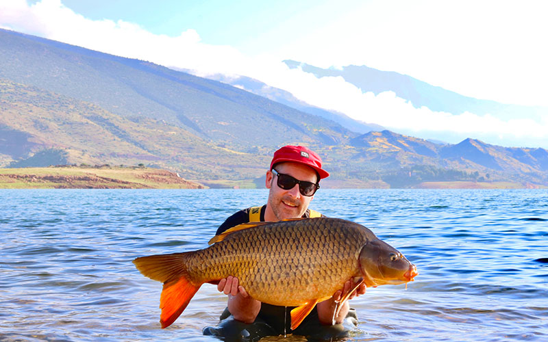 Fishing Lake of Bin el Ouidane