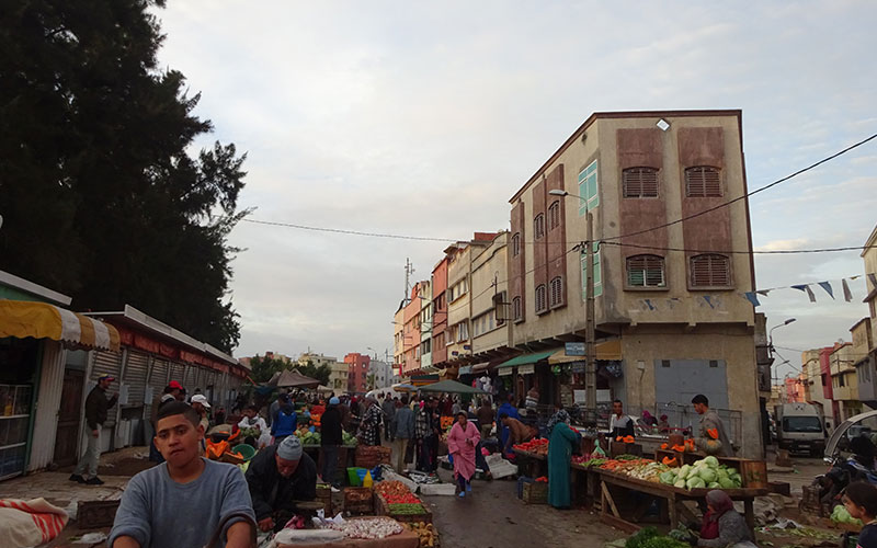 market, kenitra medina