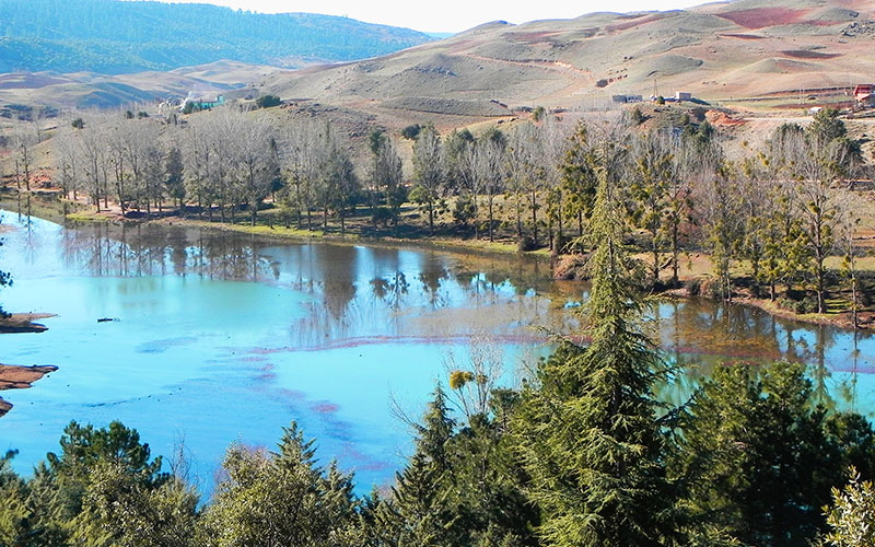 Lake of Ouiouane, Region of Aïn Leuh