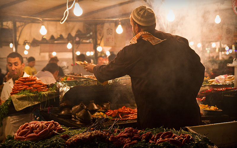 Moroccan street food