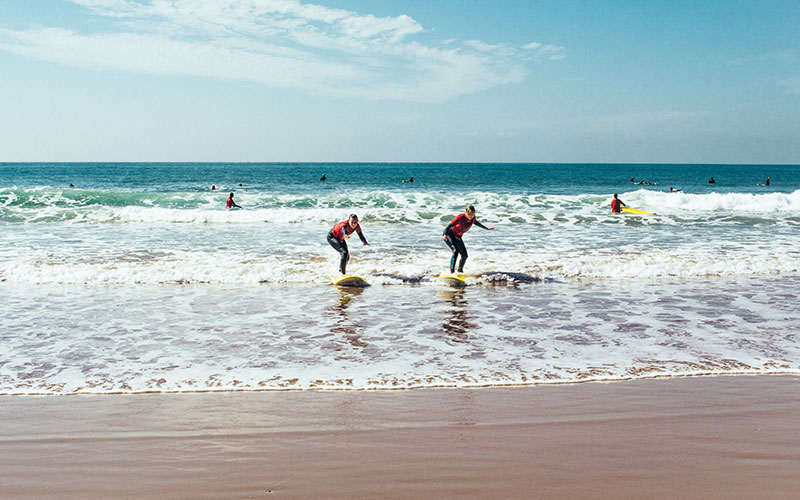 Surfing in Taghazout