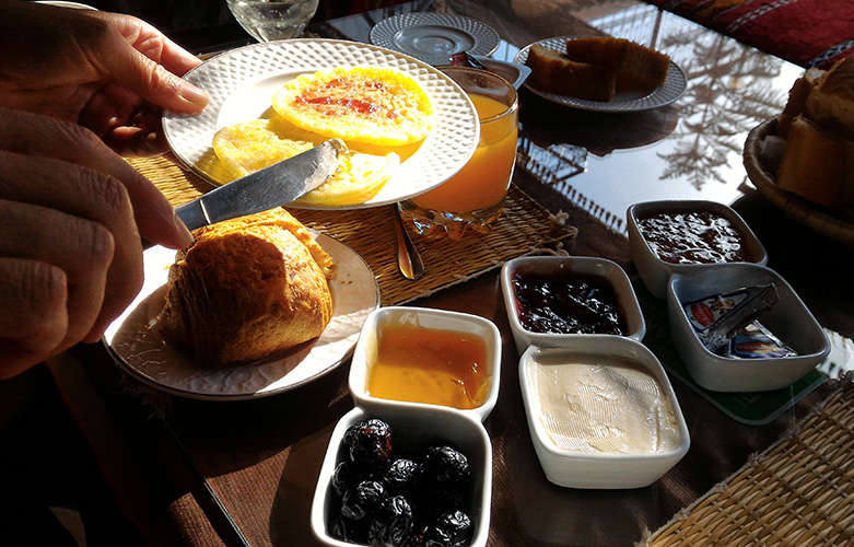 Breakfast - Fes, Morocco